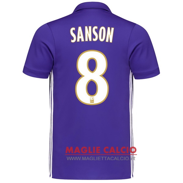 nuova maglietta marseille 2017-2018 sanson 8 terza